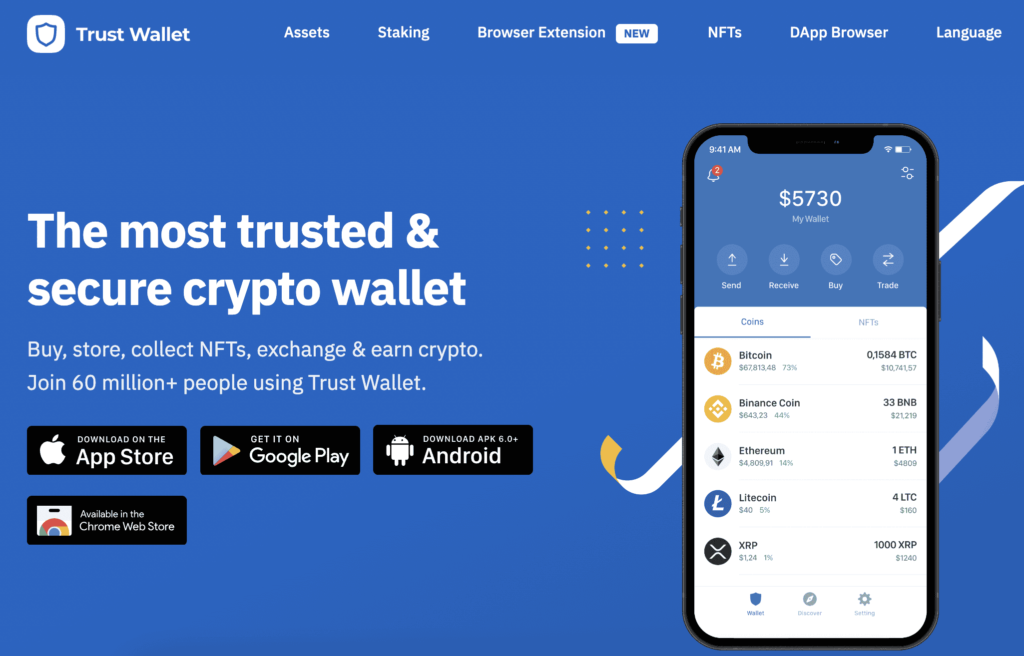best-crypto-wallets-Trust-Wallet