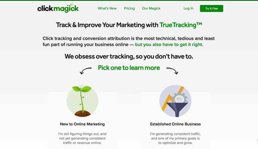 ClickMagick-Homepage